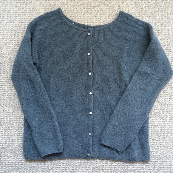 Sezane Sweaters - Sezane Gaspard Cardigan in Light Blue Excellent Conditon